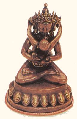 Bodhisattva with his Shakti