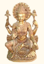 Lakshmi Seated with Ring