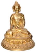 Antique Finish Sitting Buddha