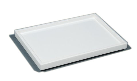 All White Lacquer Vanity Tray
